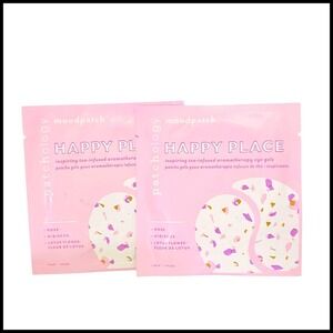 2 x Patchology Mood Patch Happy Place Tea Infused Aromatherapy Eye Gels 1 Pair
